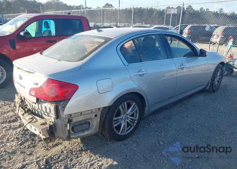 2010 Infiniti G37 Journey из США, поврежденный, VIN JN1CV6AP4AM201555